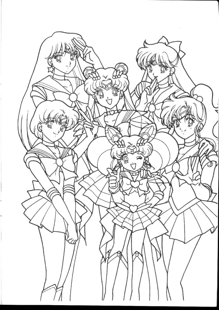 Coloring Page For Sailor Moon 722x1024 Coloring Page For Sailor Moon