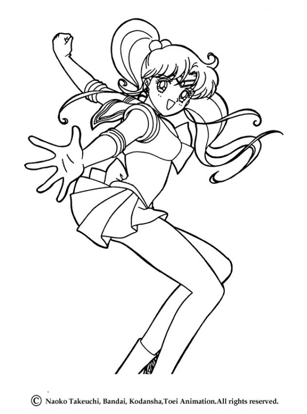 631x850 Sailor Moon Coloring Pages
