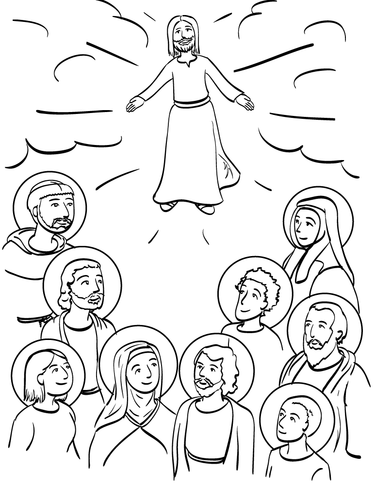 773x1000 Saint Coloring Pages 33739