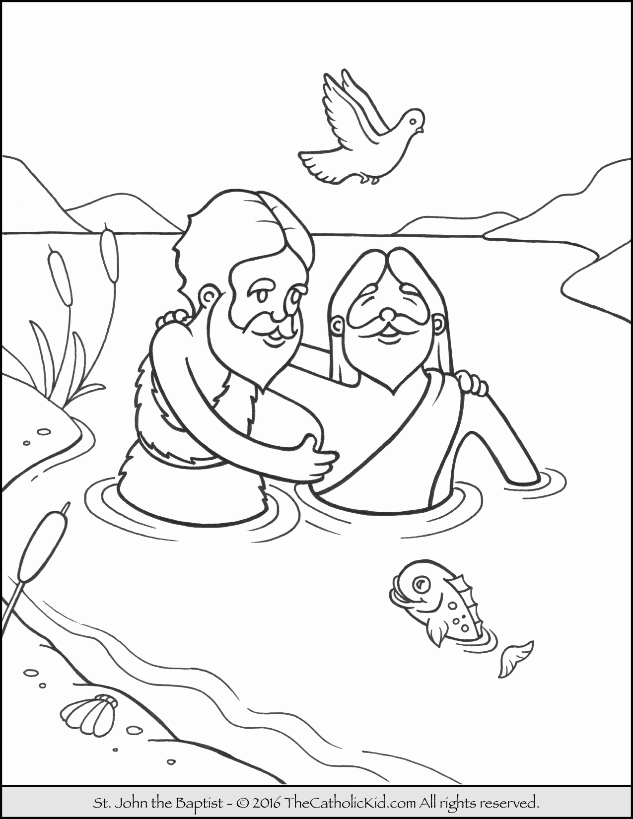 Saint Francis Coloring Page at GetColorings.com | Free printable ...