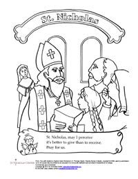 St. Nicholas Center Coloring Amp Activity Sheets St Nicholas 200x259 St. Nicholas Center Coloring Amp Activity Sheets St Nicholas