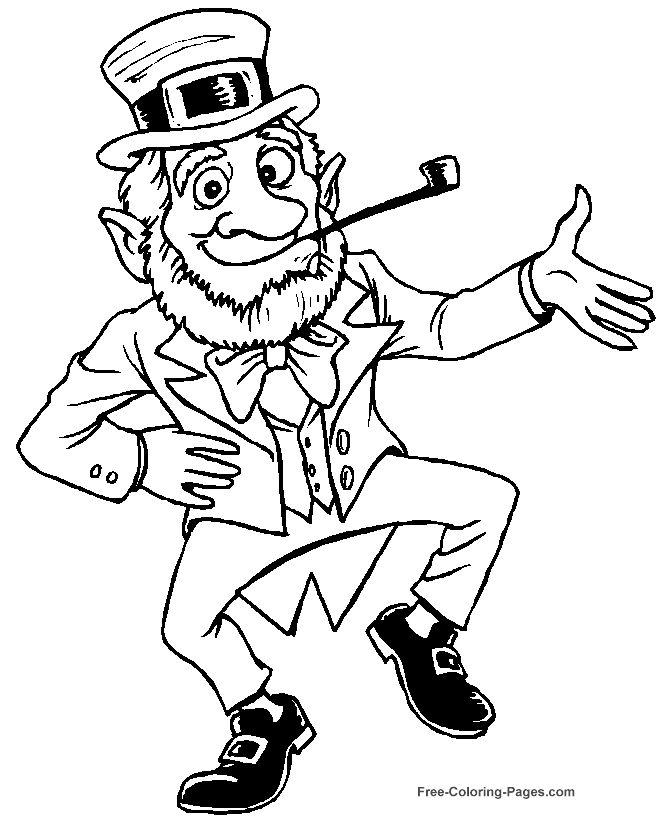 St Patrick Coloring Page St Patricks Day Coloring Pages St 670x820 St Patrick Coloring Page St Patricks Day Coloring Pages St