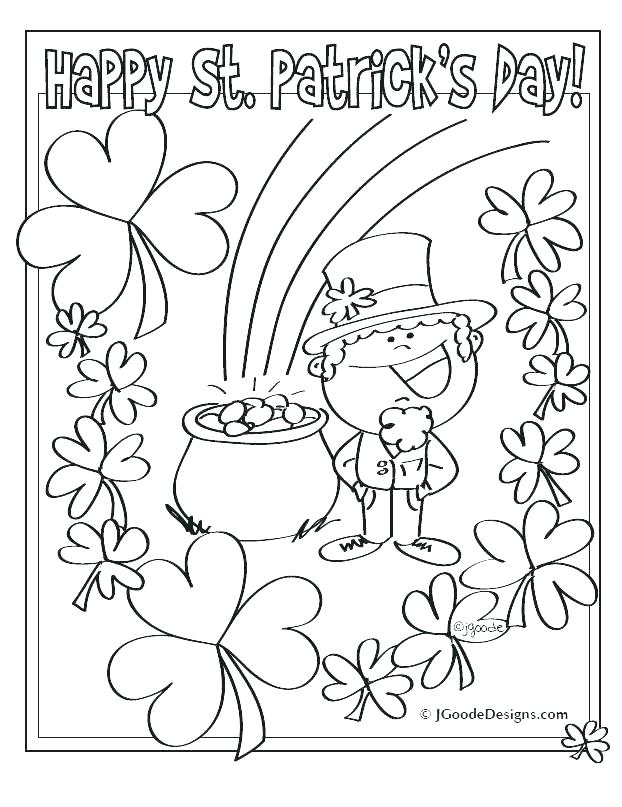 Saint Patrick Day Coloring Pages 622x807 Saint Patrick Day Coloring Pages
