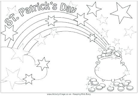 460x322 Saint Patricks Day Coloring Pages Coloring Pages St St Coloring