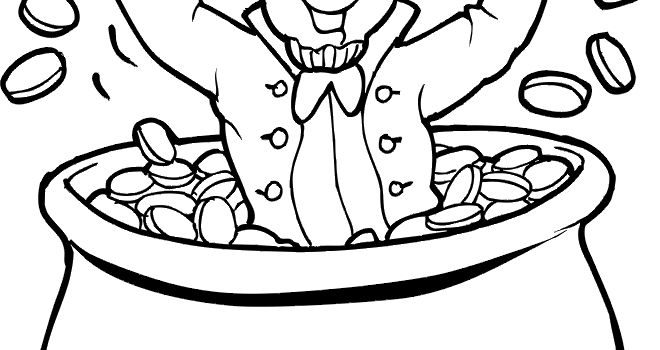 660x350 St Patrick's Day Coloring Pages For Adults