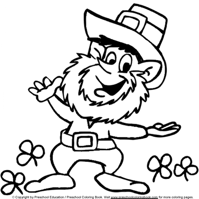 660x660 St. Patrick's Day Leprechaun Coloring Pages Gtgt Disney Coloring Pages
