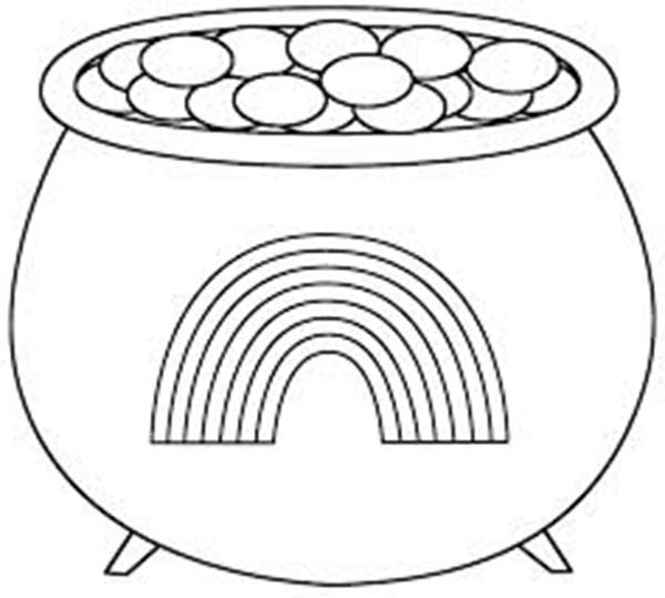 St Patricks Day Coloring Pages For Preschooler 600x539 St Patricks Day Coloring Pages For Preschooler