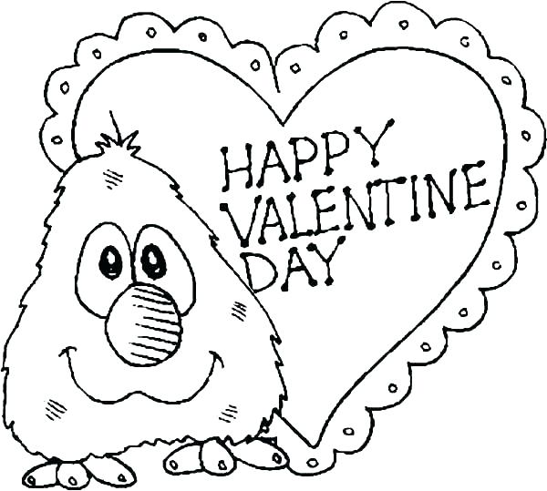 Saint Valentine Coloring Page at GetColorings.com | Free printable ...