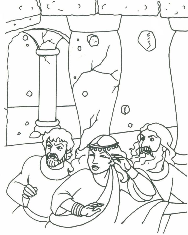 788x987 Free Bible Coloring Pages For Kids Samson Samson And Delilah