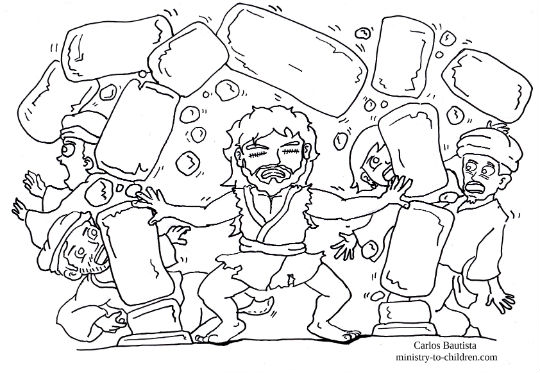 Samson Bible Coloring Pages at GetColorings.com | Free printable ...