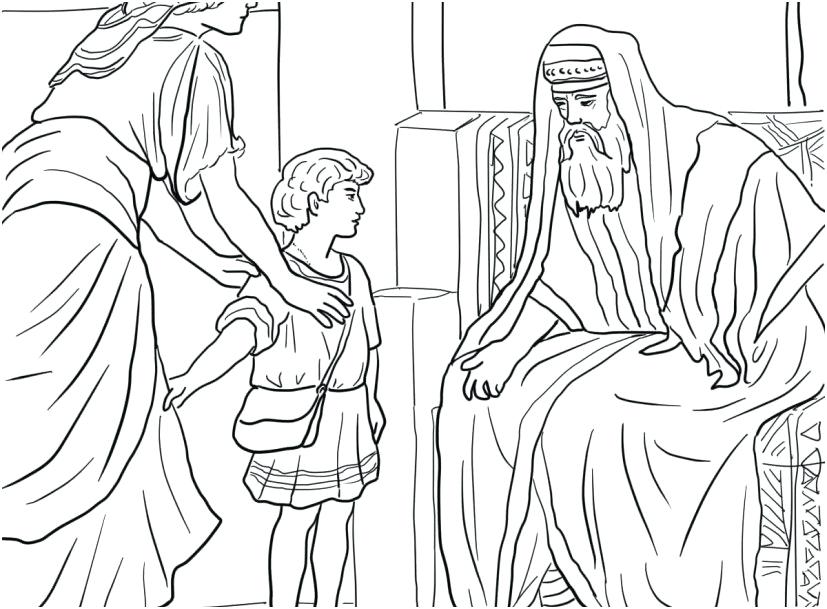 827x609 Samuel Coloring Pages Coloring Trend Medium Size Heard God Calls