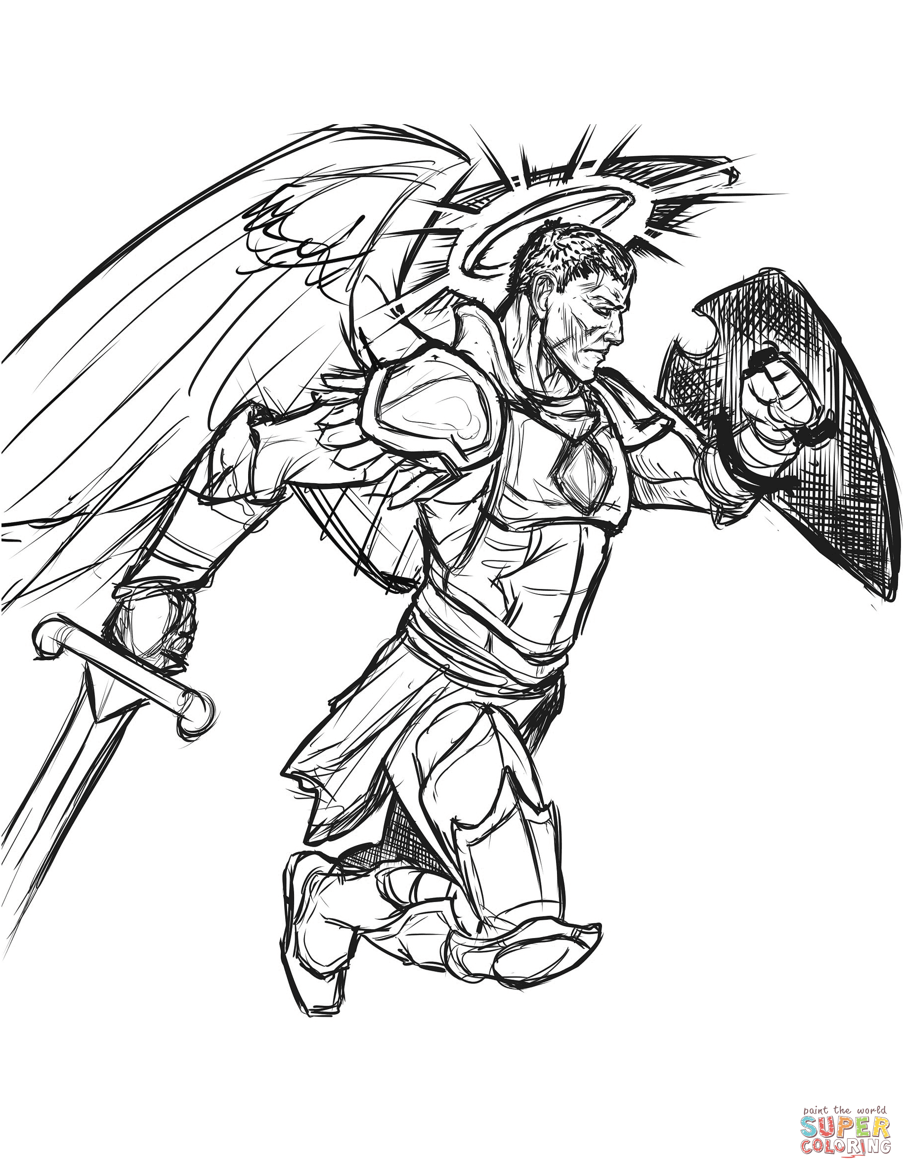 1827x2364 Warriors Coloring Pages