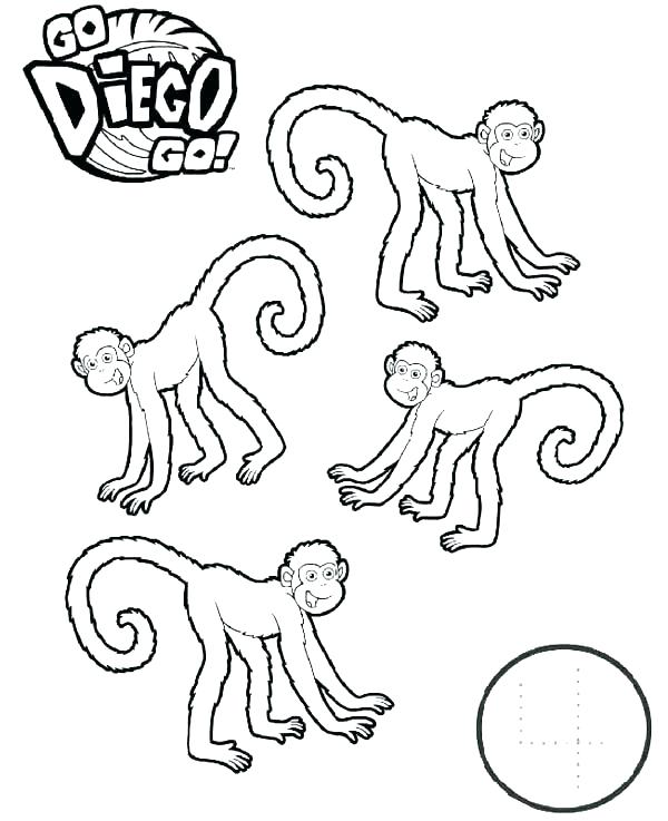 600x737 Diego Coloring Page Click To See Printable Version Of Is Running