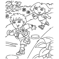 230x230 Top 10 Free Printable Diego Coloring Pages Online