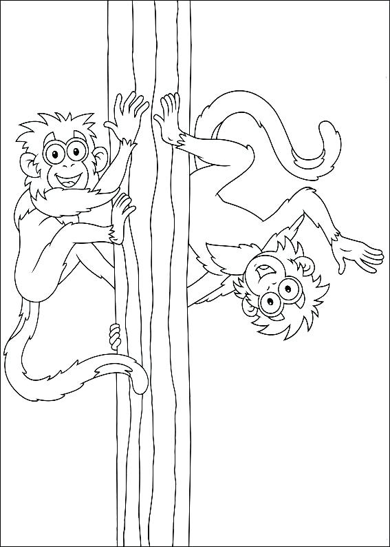 567x794 Diego Coloring Page