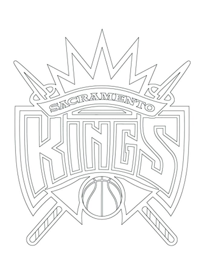 675x900 Kings Logo Coloring Pages Sports Coloring Pages Kings Logo