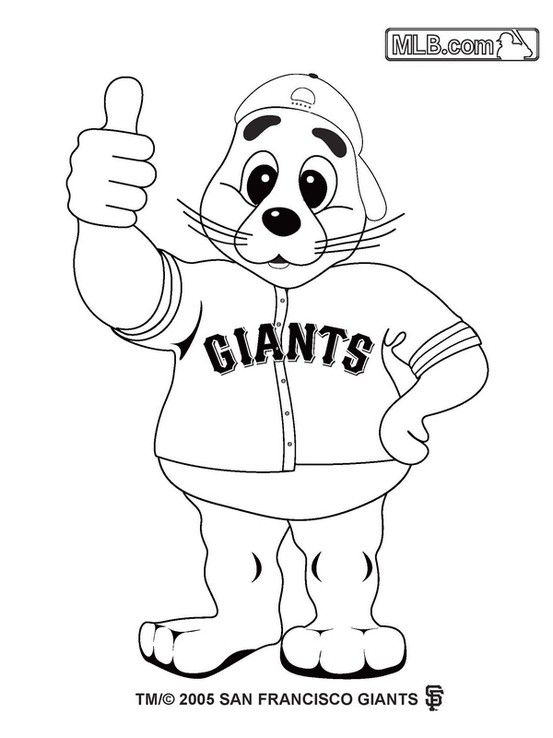 Giants Baseball Coloring For Kids Coloring For Kids 553x738 Giants Baseball Coloring For Kids Coloring For Kids