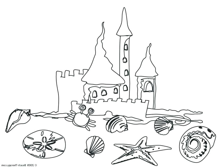 940x715 Fresh Sand Castle Coloring Page For Kids Sand Castle Coloring Page