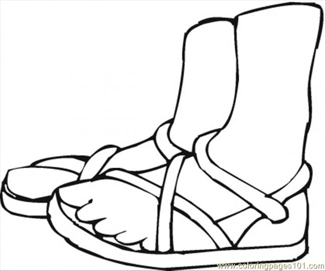 650x541 Shoes Of Peace Coloring Page Summer Shoes Coloring Page Coloring