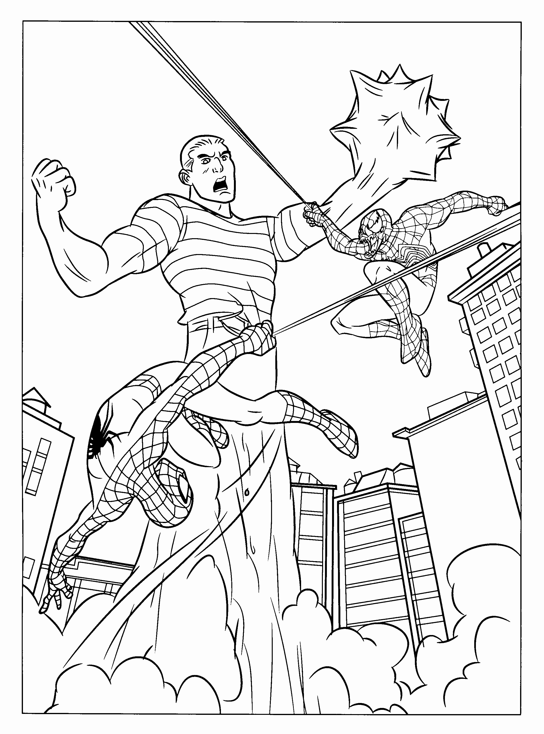 Sandman Coloring Pages