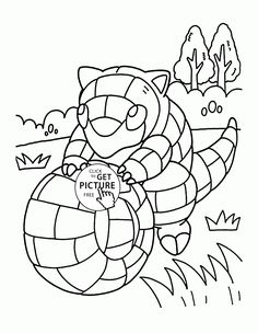 Enter Coloring Pages To Print Pokemon Bellossom To Slowking 236x304 Enter Coloring Pages To Print Pokemon Bellossom To Slowking