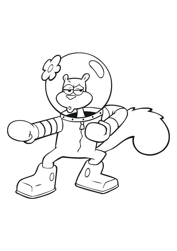 Sandy Cheeks Coloring Pages And Sandy Sandy Is A Friend Of Sandy 595x842 Sandy Cheeks Coloring Pages And Sandy Sandy Is A Friend Of Sandy