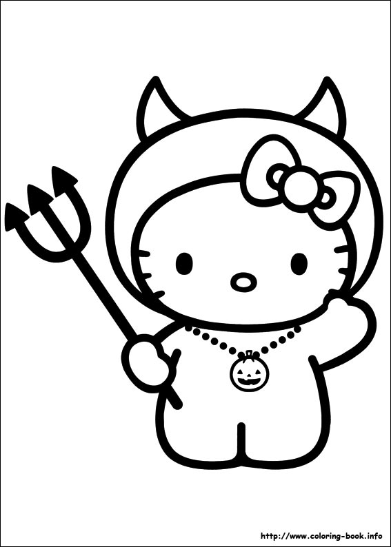 567x794 Hello Kitty Coloring Pages On Coloring