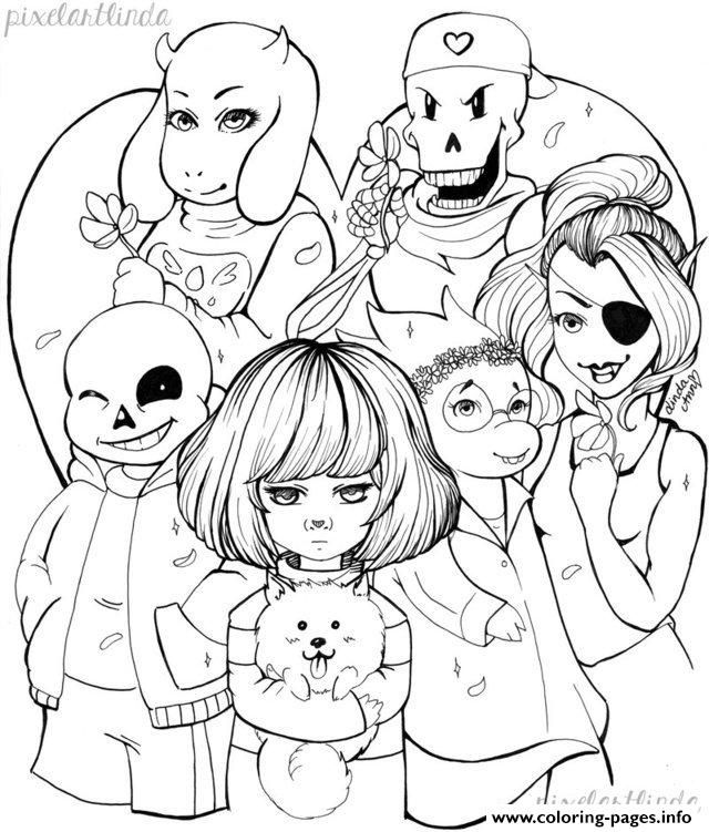 Print Undertale Valentine S Day Free Lineart By Pixelartlinda 640x751 Print Undertale Valentine S Day Free Lineart By Pixelartlinda