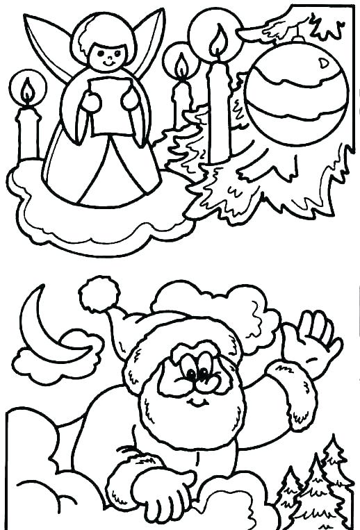 518x763 Coloring Page Santa Claus Coloring Pages Coloring Pictures Free