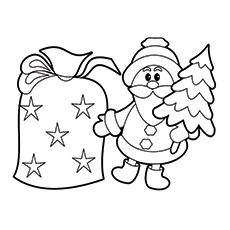 30 Cute Santa Claus Coloring Pages For Your Little Ones 230x230 30 Cute Santa Claus Coloring Pages For Your Little Ones