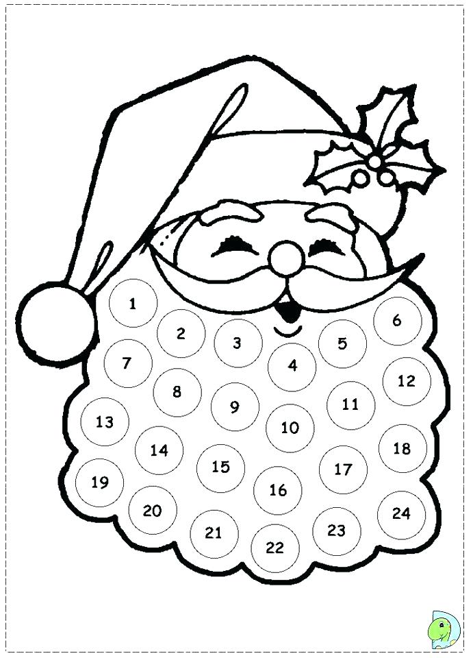 Coloring Page Of Santa 691x960 Coloring Page Of Santa