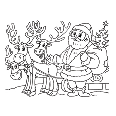 30 Cute Santa Claus Coloring Pages For Your Little Ones 230x230 30 Cute Santa Claus Coloring Pages For Your Little Ones