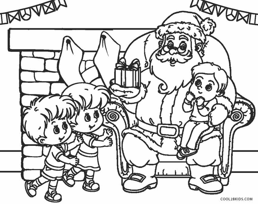 Free Printable Santa Coloring Pages For Kids Cool2bkids 849x670 Free Printable Santa Coloring Pages For Kids Cool2bkids