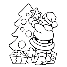 Santa Claus Coloring Pages