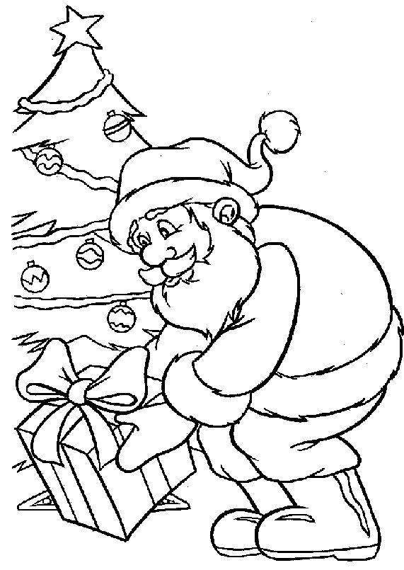 571x805 Santa Claus Coloring Pages Kids N Fun 85 Coloring Pages