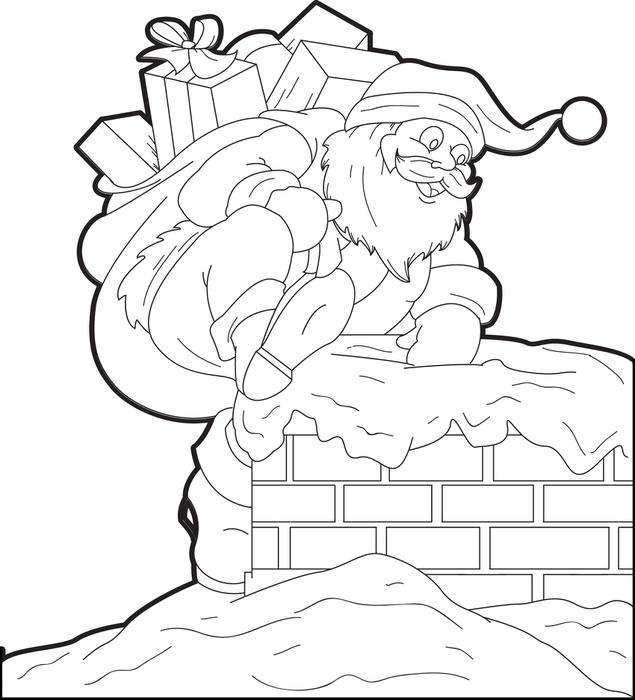 Santa Claus Suit Coloring Pages Free Printable Santa Claus 635x700 Santa Claus Suit Coloring Pages Free Printable Santa Claus