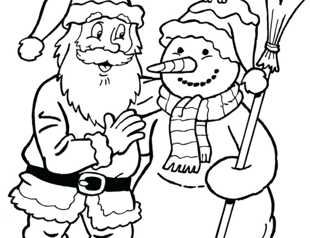 Free Santa Claus Coloring Pages Coloring Pages Coloring Pages Free 1001x768 Free Santa Claus Coloring Pages Coloring Pages Coloring Pages Free