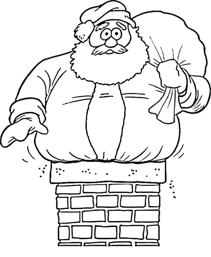 687x836 Santa Coloring Page Coloring Pages Coloring Page Of Coloring Book