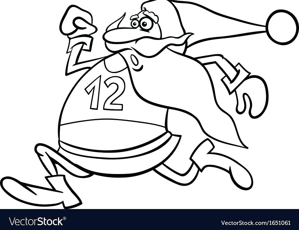 1000x768 Santa Claus Coloring Pages Online Icontent