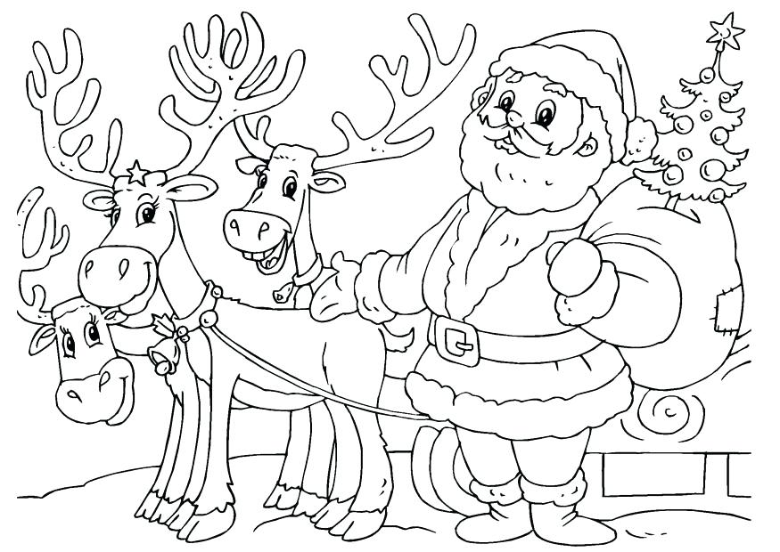 Santa Claus Coloring Pages Free Printables Printable Coloring 875x620 Santa Claus Coloring Pages Free Printables Printable Coloring