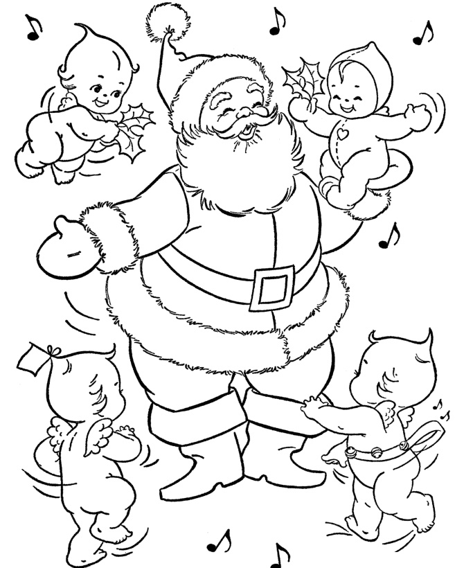 Santa Claus Coloring Pages 670x820 Santa Claus Coloring Pages