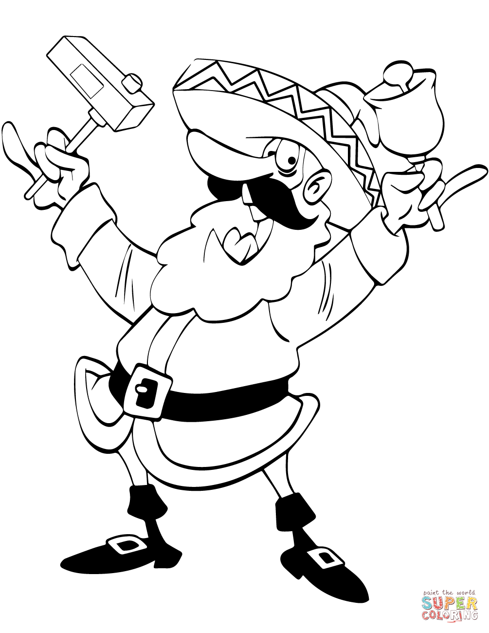 Top Santa Claus Coloring Pages Free Printable For Kids 1005x1300 Top Santa Claus Coloring Pages Free Printable For Kids