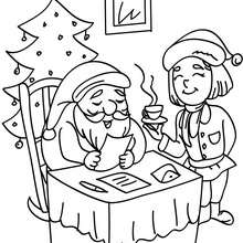 220x220 Santa Claus Coloring Pages