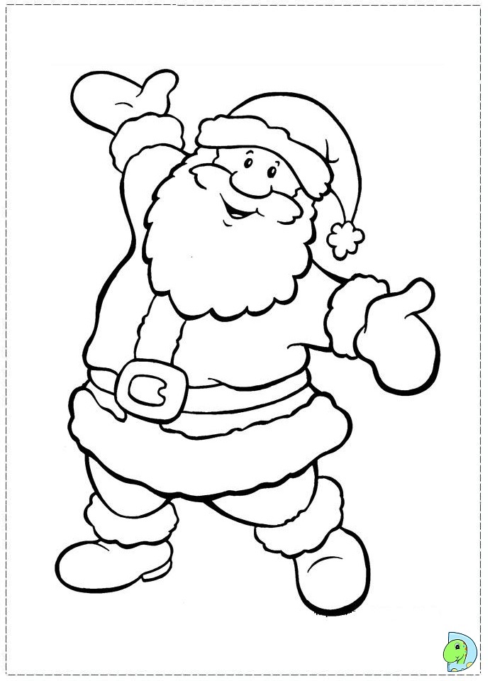 Santa Claus Coloring Pages 691x960 Santa Claus Coloring Pages