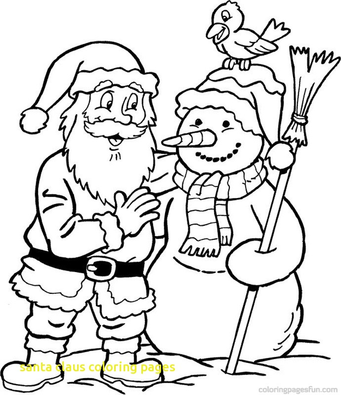 Santa Claus Coloring Pages With 15 Christmas Santa Claus Coloring 690x800 Santa Claus Coloring Pages With 15 Christmas Santa Claus Coloring