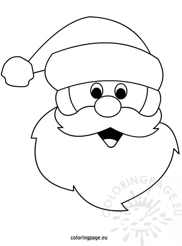 Santa Claus Coloring Page 595x804 Santa Claus Coloring Page