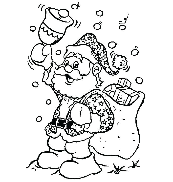 700x737 Santa Coloring Page On Coloring Page Free Printable Santa Sleigh