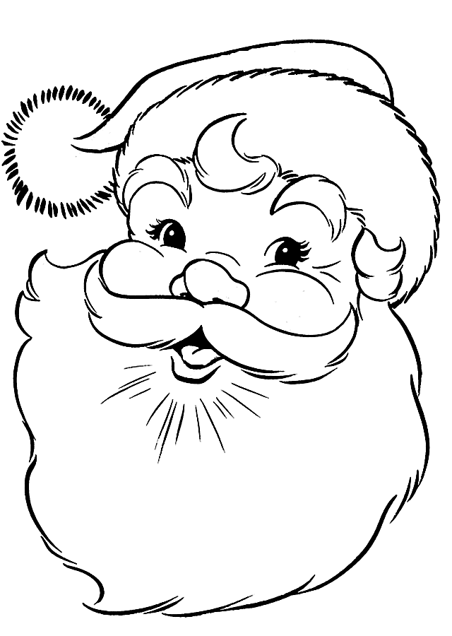640x900 Coloring Page Com 253 Free Santa Coloring Pages For The Kids