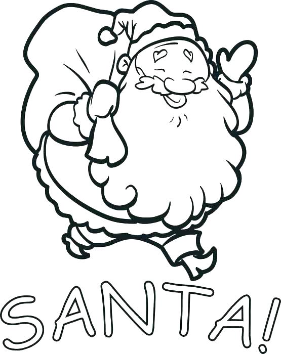 Santa Printable Coloring Pages Printable Colouring Pages Web 555x700 Santa Printable Coloring Pages Printable Colouring Pages Web