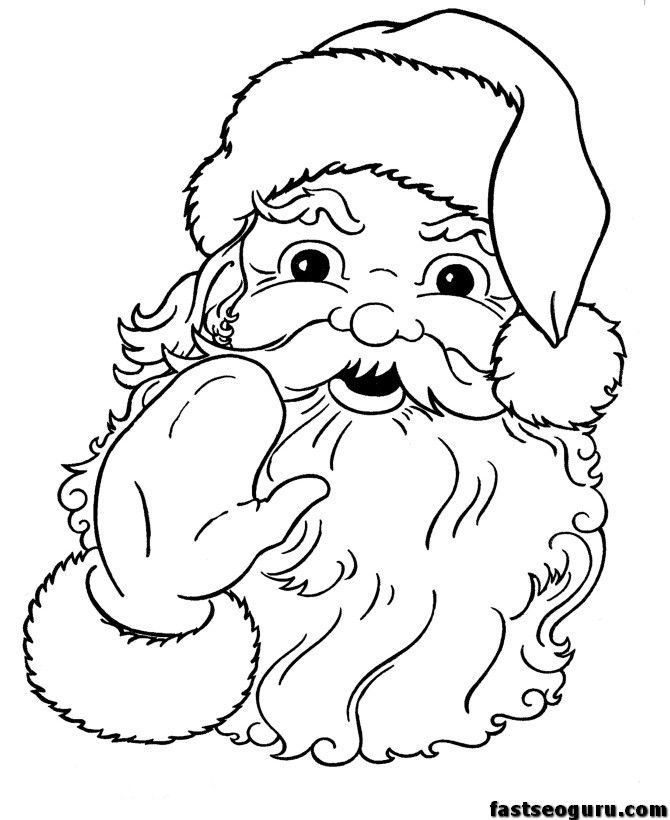Vintage Easter Coloring Pages Christmas Printable Santa 670x820 Vintage Easter Coloring Pages Christmas Printable Santa